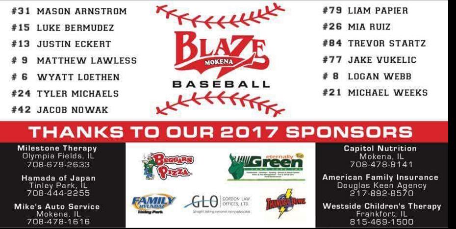 GLO Sponsors the Mokena Blaze Traveling Team 1 glo blaze sponsorship